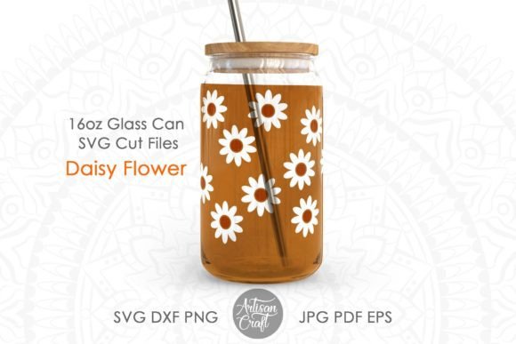 A Designer's Review of Floral Beer Can Glass Graphics for Tumbler Wraps