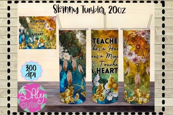 A Graphic Designer's Review of the Teacher Life Tumbler PNG & Dream Catchers