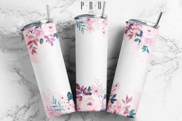 An Experienced Review of the 20 Oz Skinny Tumbler Flower Sublimation Graphics
