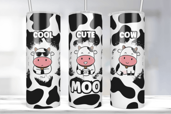 Beyond Tumblers: The Craft Potential of a Cool Cow Graphic