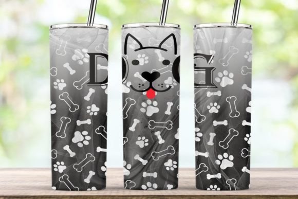 Evaluating a Dog Dad Tumbler Wrap for Embroidery