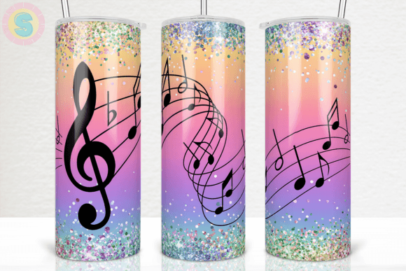 Evaluating Pastel Music Note Graphics for Craft and Commercial Projects